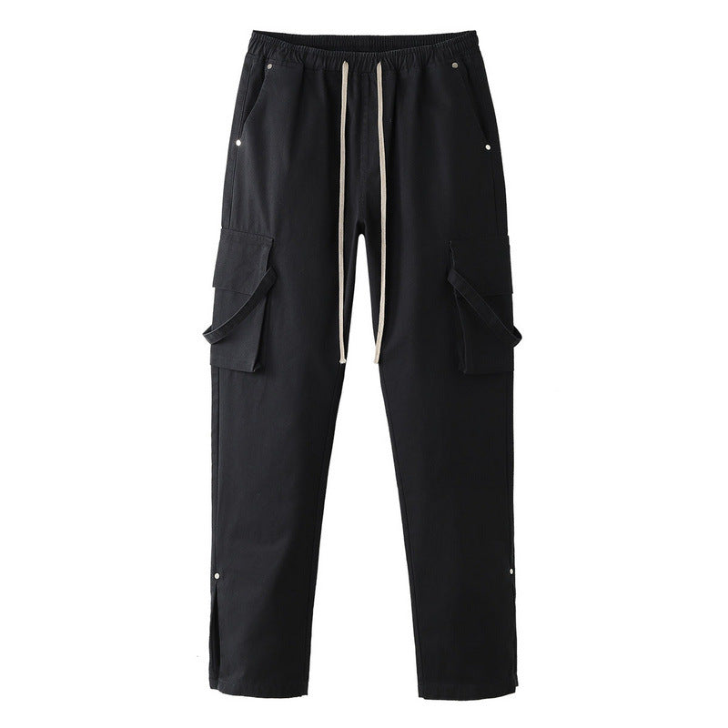 Cargo Pants Multi-Pocket Cargo Pants Loose