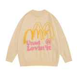 Women Sweater Couple Knitted Top