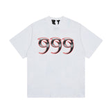 Vlone T Shirt Spring Summer Blade Letter Pattern