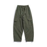 Cargo Pants Japanese-Style Retro Overalls All-Match Stitching