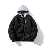 Mens Vintage Jackets Jacket Loose Baseball Jacket Padded Flight Suit