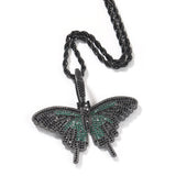 Jewelry HIPHOP Versatile Butterfly Necklace ins Animal Spectrum