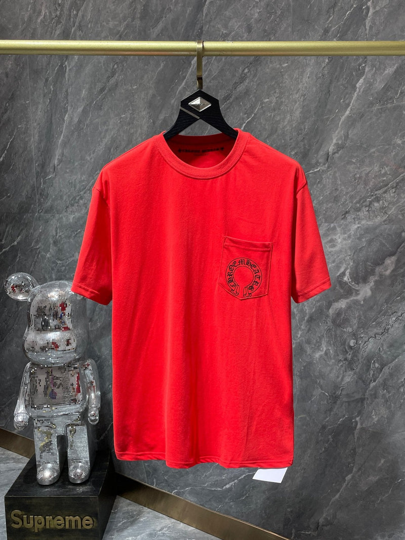 CHH Chrome Hearts T Shirts Mouth Short Sleeve T-shirt Men and Women