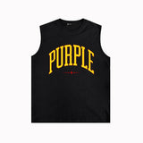 Purple Brand Tank T Shirts Sleeveless T-shirt Vest