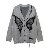 Women Sweater Striped Knitted Cardigan Idle Style