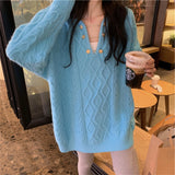 Women Pullover Sweater Temperament Loose Pullover