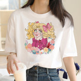 Candy Candy Anime t-shirts women manga Y2K Japanese t shirt