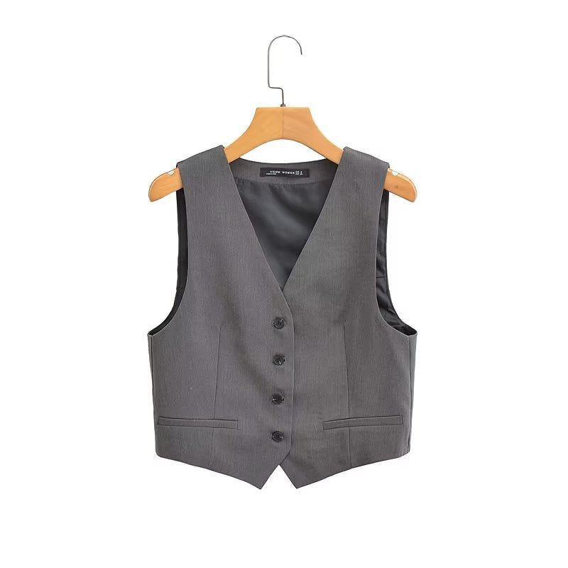 Women Vest Fashion Casual Vest