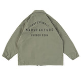 Women Jackets Lapel Retro Casual