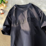 Men's T Shirt Summer Loose Cotton Heavy Weight