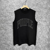 Purple Brand Tank T Shirts Sleeveless T-shirt Vest