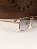 Chrome Hearts Sunglasses Simple Exquisite Titanium Sunglasses