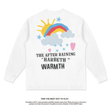 Unisex Long Sleeve Shirt Autumn and Winter Long Sleeve T-Shirt Loose