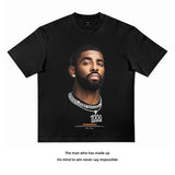 Star T-shirt Irving James 3-ball Curry Booker Morant Oubre