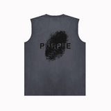 Purple Brand Tank T Shirts Sleeveless T-shirt Vest
