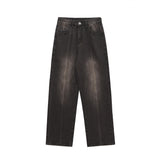 Men Jeans Trendy Loose and Simple Casual