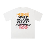 Fog Essentials T Shirts Spring/Summer FOG Joint Crew Neck Short Sleeves