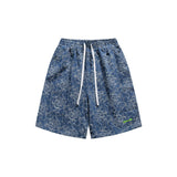 Unisex Shorts Distressed Baggy Denim Shorts