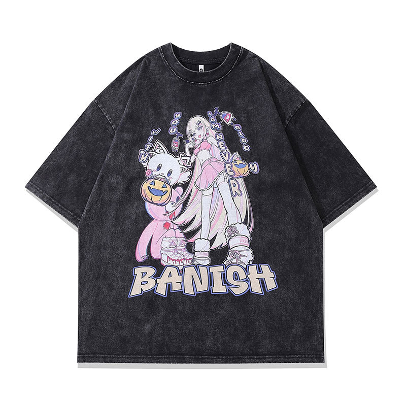 Men's T-Shirt Short-Sleeved T-shirt for Men and Women