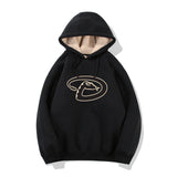 Braves Baseball Jacket Thickened Fleece Cashmere