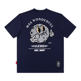 Men's T-Shirt Smiley Face Expression Pattern