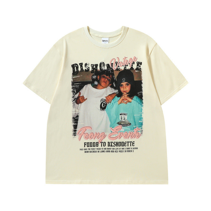 Men T-shirt Lovers Wild Summer