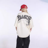 Hellstar T Shirt Vintage Abyss Eye vin Loose Short Sleeve Casual T-Shirt