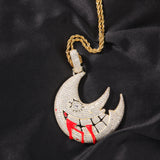 Jewelry ins wind moon pendant necklace trippie redd St. Valentine's