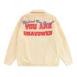 Women Jackets Vintage Flocking Embroidered