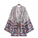 Women Dresses Vacation Style Kimono Dress