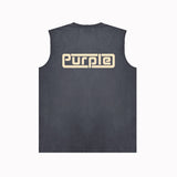 Purple Brand Tank T Shirts Sleeveless T-shirt Vest