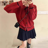 Women Knitted Cardigan Sweater