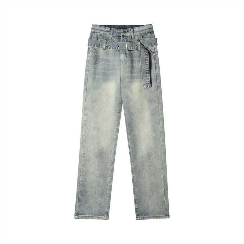 Men Jeans Loose Personality Leisure