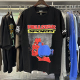Hellstar T Shirt Knock-out Summer Short Sleeve T-Shirt