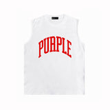 Purple Brand Tank T Shirts Sleeveless T-shirt Vest