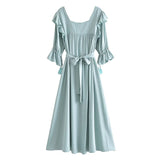 Women Dresses Ruffles Fairy Dress