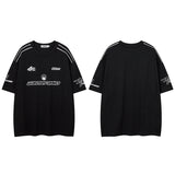 Men T-shirt Retro Short Sleeve T-shirt Men and Women