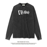 Unisex Long Sleeve Shirt Autumn and Winter Long Sleeve T-Shirt Loose