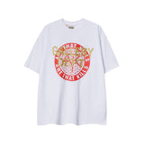 Gallery Dept T Shirts Men's Vintage Los Angeles Short-Sleeved T-shirt Gallery Dept Printed Loose