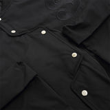 Men Cotton Padded Jacket Men's Thickened Warm Cotton Coat Jacket Baseball Uniform