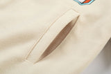 Off White Jacket Spring and Autumn OW Trojan Horse Letter Pattern Baseball Jacket Jacket