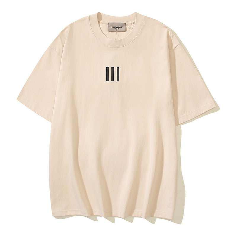 Fog Essentials T Shirts Spring and Summer FOG Joint RRR Series Crew Neck Short Sleeves