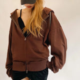 Women Hoodie Sports Casual Two-Piece Suit