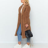 Women Fur Jacket Fashion Plush Coat