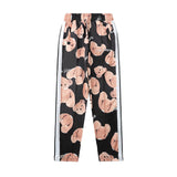 Palm Angels Pants Printed Men 'S And Women 'S Casual Trousers Loose Sports Pants