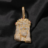 Jewelry Hip Hop Diamond Pendant Necklace Royalty Spectrum Egypt Pieces Cannabis