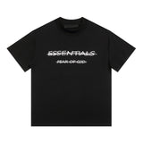 Fog Essentials T Shirts Spring/Summer FOG Painting Crew Neck Short Sleeves