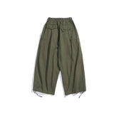 Cargo Pants Japanese-Style Retro Solid Color Draping Effect