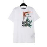 Palm Angle T Shirts Inverted Palm Print Short Sleeve