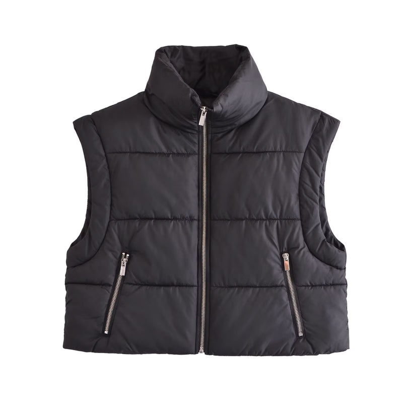 Women Cotton Coat Versatile Fashion Vest